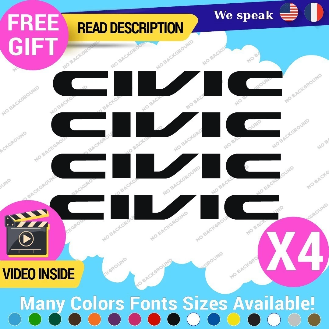 Honda Civic decal